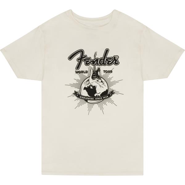 Fender-TシャツFender® World Tour T-Shirt, Vintage White, XXL