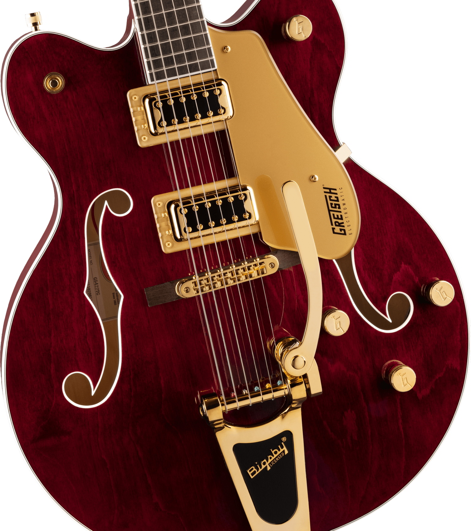 G5422TG Electromatic® Classic Hollow Body Double-Cut with Bigsby® and Gold Hardware, Laurel Fingerboard, Walnut Stain追加画像 G5422TG Electromatic® Classic Hollow Body Double-Cut with Bigsby® and Gold Hardware, Laurel Fingerboard, Walnut Stain追加画像