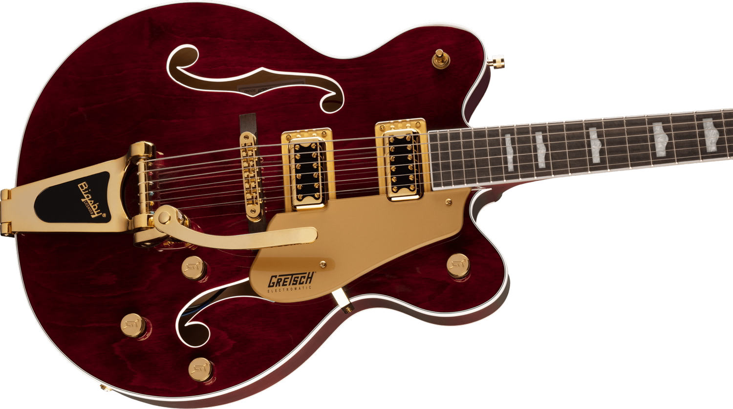 G5422TG Electromatic® Classic Hollow Body Double-Cut with Bigsby® and Gold Hardware, Laurel Fingerboard, Walnut Stain追加画像 G5422TG Electromatic® Classic Hollow Body Double-Cut with Bigsby® and Gold Hardware, Laurel Fingerboard, Walnut Stain追加画像