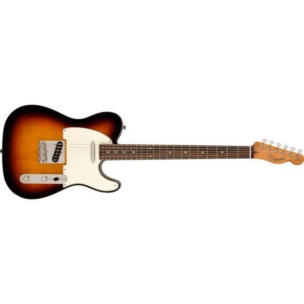 Classic Vibe Baritone Custom Telecaster®, Laurel Fingerboard, Parchment Pickguard, 3-Color Sunburstサムネイル