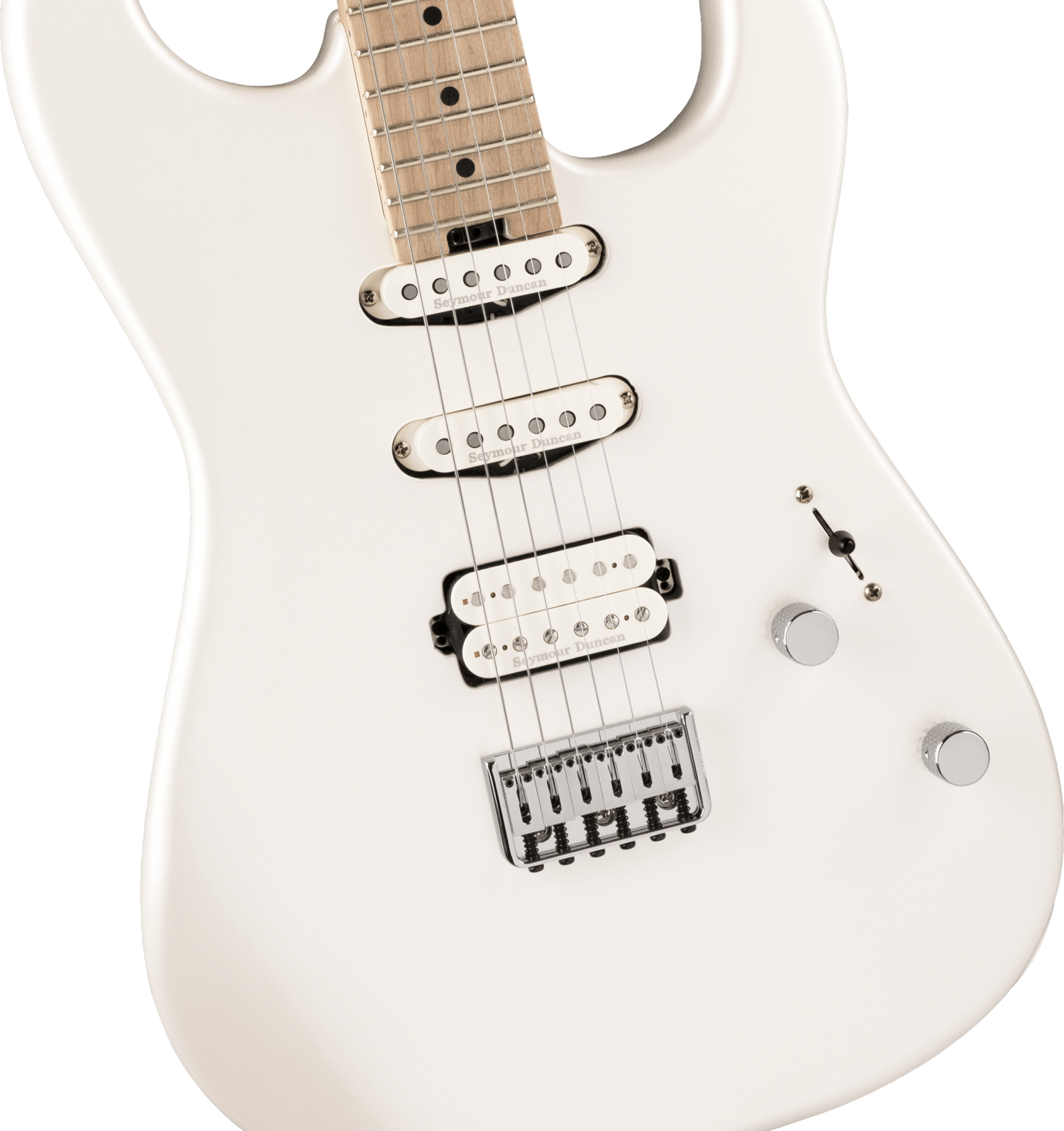 Pro-Mod San Dimas® Style 1 HSS HT M, Maple Fingerboard, Platinum Pearl追加画像 Pro-Mod San Dimas® Style 1 HSS HT M, Maple Fingerboard, Platinum Pearl追加画像