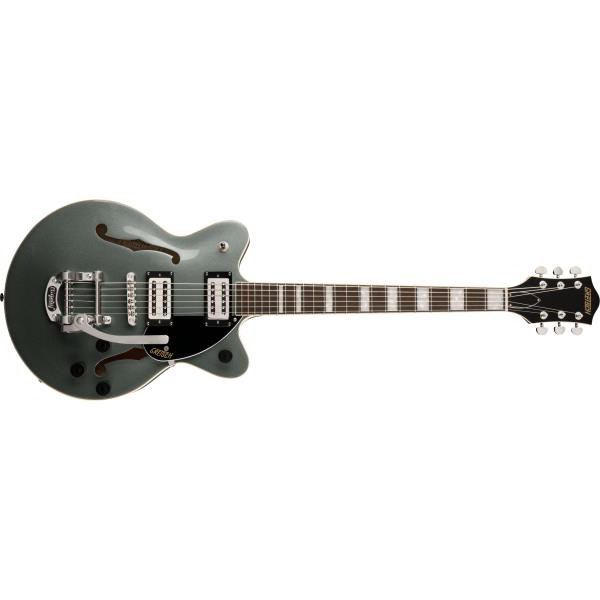 G2655T Streamliner™ Center Block Jr. Double-Cut with Bigsby®, Laurel Fingerboard, Stirling Greenサムネイル