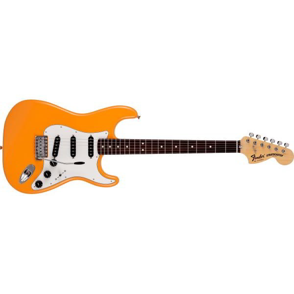 Fender-ストラトキャスターMade in Japan Limited International Color Stratocaster®, Rosewood Fingerboard, Capri Orange