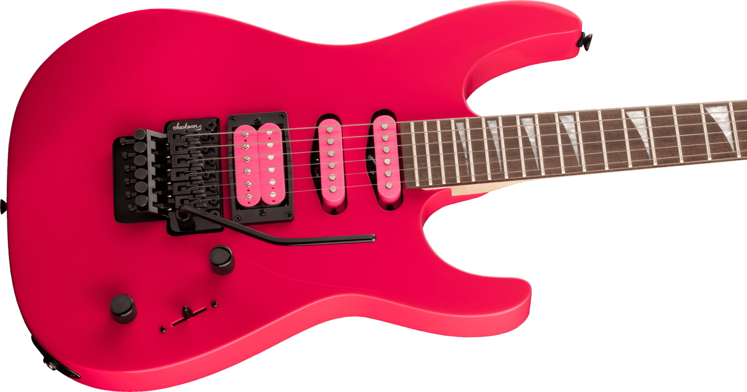X Series Dinky™ DK3XR HSS, Laurel Fingerboard, Neon Pink追加画像 X Series Dinky™ DK3XR HSS, Laurel Fingerboard, Neon Pink追加画像