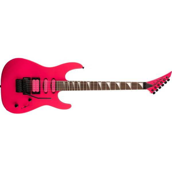 Jackson-エレキギターX Series Dinky™ DK3XR HSS, Laurel Fingerboard, Neon Pink