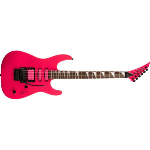 X Series Dinky™ DK3XR HSS, Laurel Fingerboard, Neon Pinkサムネイル