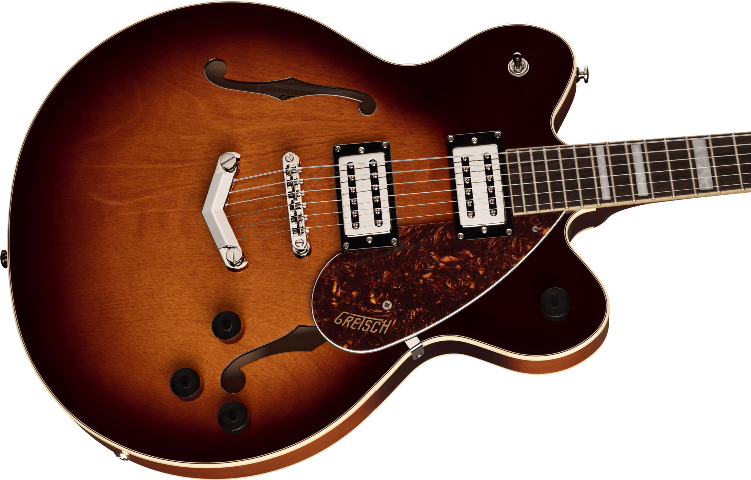 G2622 Streamliner™ Center Block Double-Cut with V-Stoptail, Laurel Fingerboard, Forge Glow Maple追加画像 G2622 Streamliner™ Center Block Double-Cut with V-Stoptail, Laurel Fingerboard, Forge Glow Maple追加画像