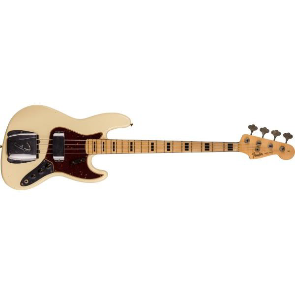 '68 J Bass® Journeyman Relic®, Maple Fingerboard, Vintage Whiteサムネイル