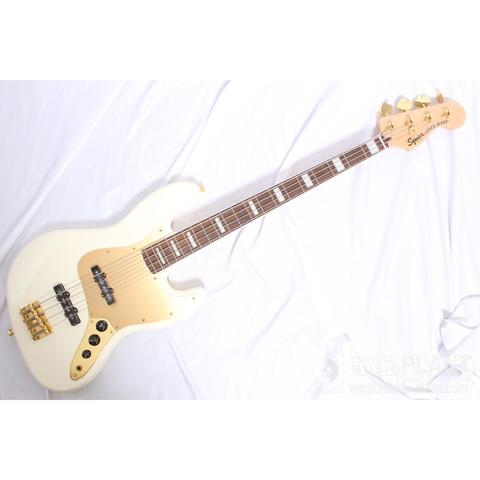 40th Anniversary Jazz Bass®, Gold Edition, Laurel Fingerboard, Gold Anodized Pickguard, Olympic Whiteサムネイル