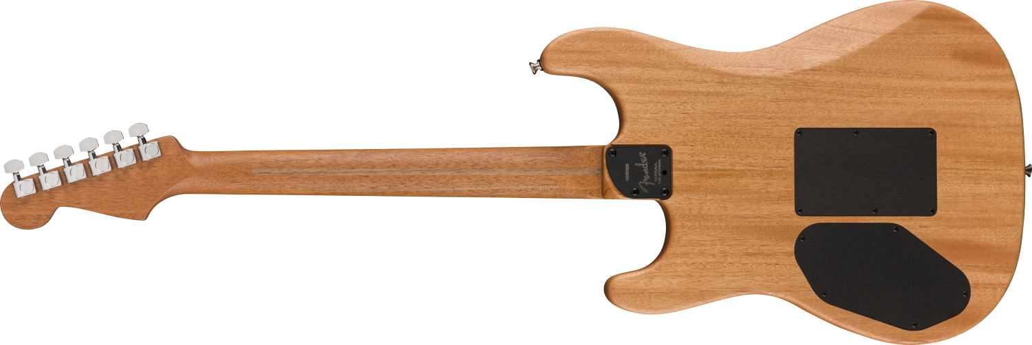 American Acoustasonic® Strat®, Ebony Fingerboard, Black背面画像 American Acoustasonic® Strat®, Ebony Fingerboard, Black背面画像