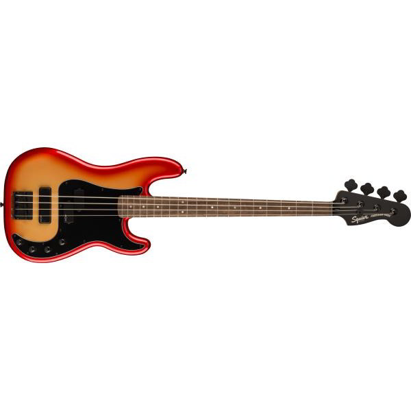 Squier-プレシジョンベースContemporary Active Precision Bass® PH, Laurel Fingerboard, Black Pickguard, Sunset Metallic