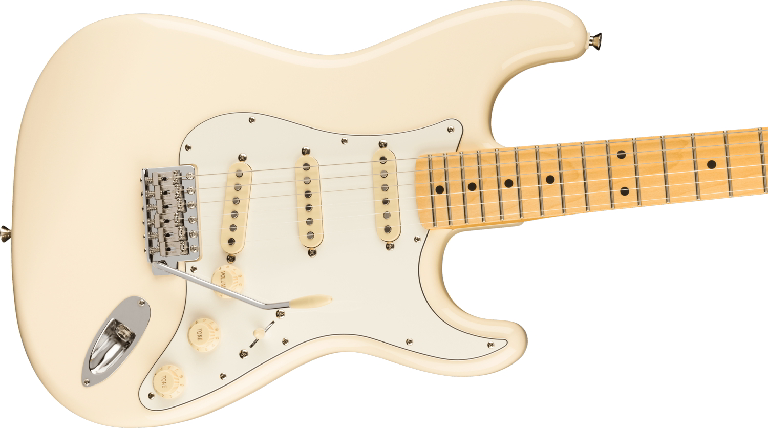 JV Modified '60s Stratocaster®,  Maple Fingerboard, Olympic White追加画像