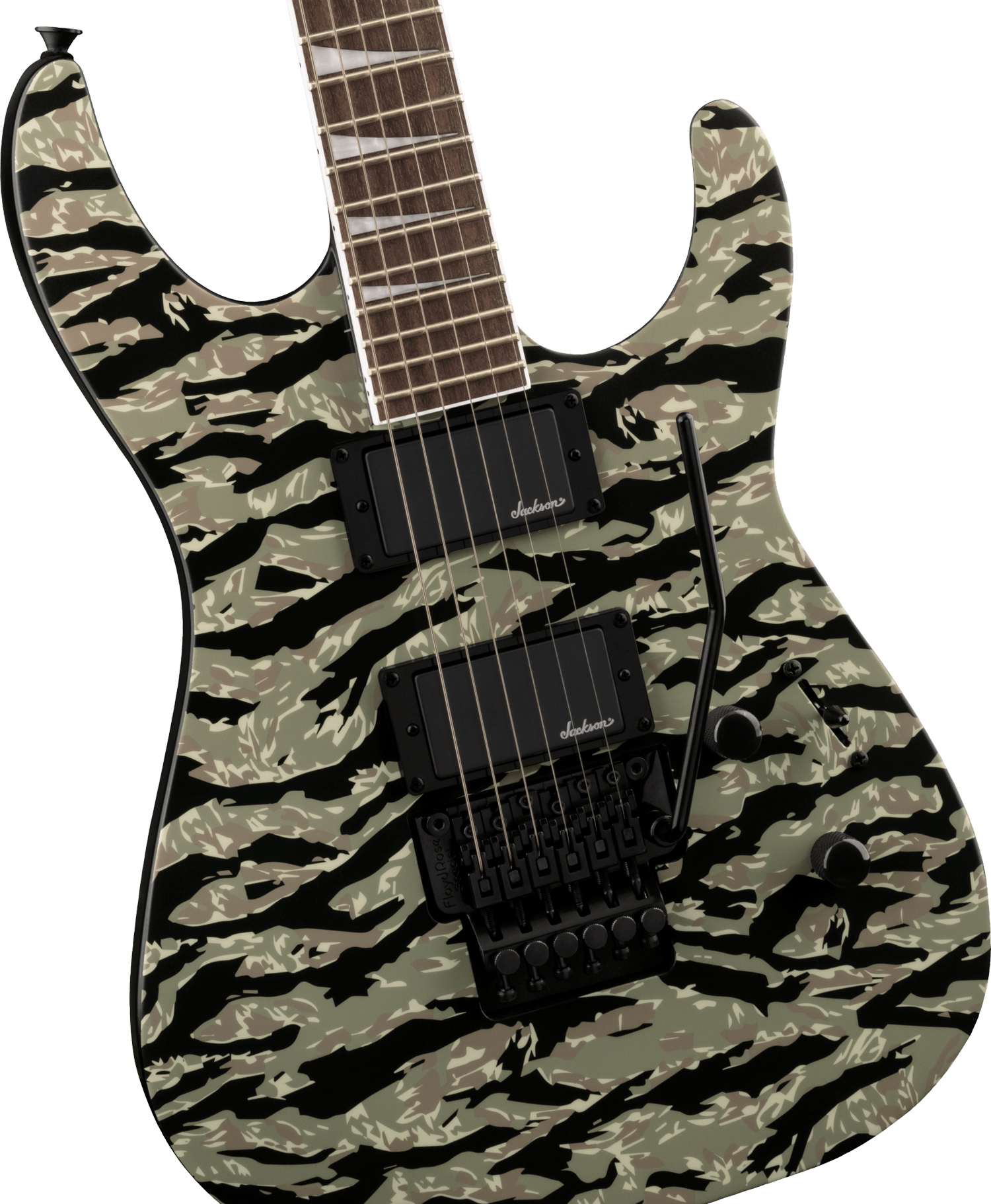 X Series Soloist™ SLX DX Camo, Laurel Fingerboard, Tiger Jungle Camo追加画像 X Series Soloist™ SLX DX Camo, Laurel Fingerboard, Tiger Jungle Camo追加画像