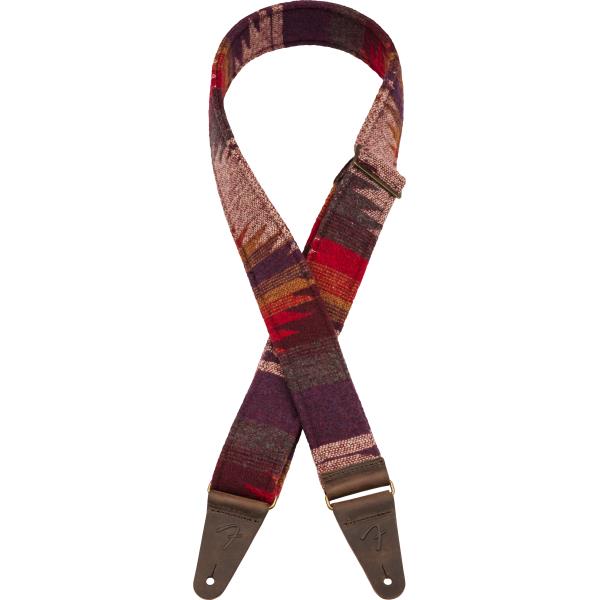 Fender-ストラップ2" Zion Strap, Purple Aztec