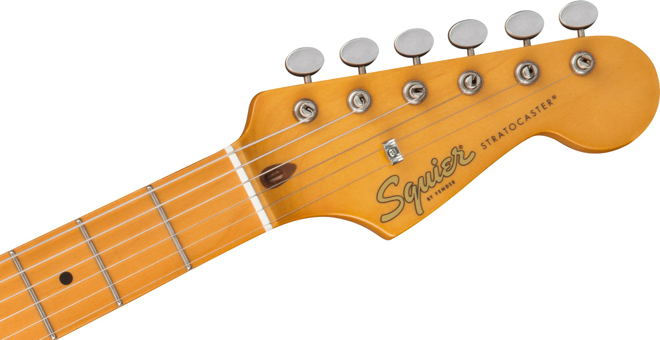 40th Anniversary Stratocaster®, Vintage Edition, Maple Fingerboard, Black Anodized Pickguard, Satin Wide 2-Color Sunburst追加画像