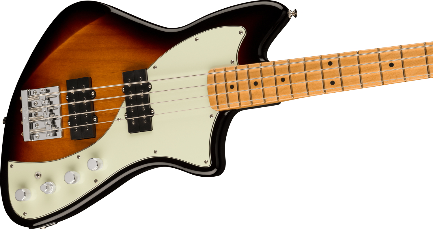 Player Plus Active Meteora Bass®, Maple Fingerboard, 3-Color Sunburst追加画像 Player Plus Active Meteora Bass®, Maple Fingerboard, 3-Color Sunburst追加画像