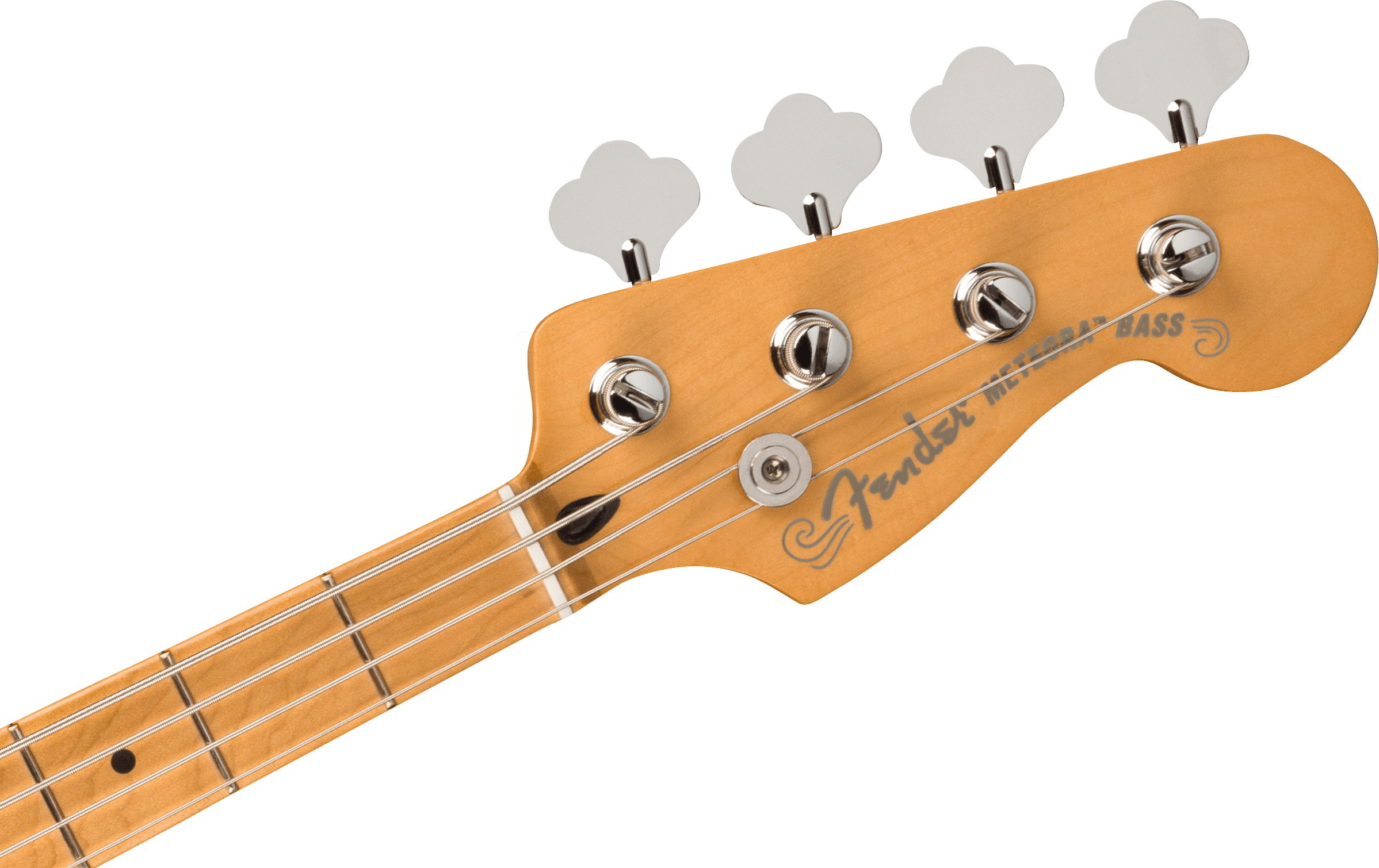Player Plus Active Meteora Bass®, Maple Fingerboard, 3-Color Sunburstヘッド画像 Player Plus Active Meteora Bass®, Maple Fingerboard, 3-Color Sunburstヘッド画像