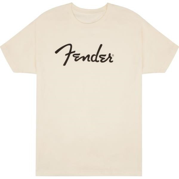 Fender-TシャツFender® Spaghetti Logo T-Shirt, Olympic White, XL
