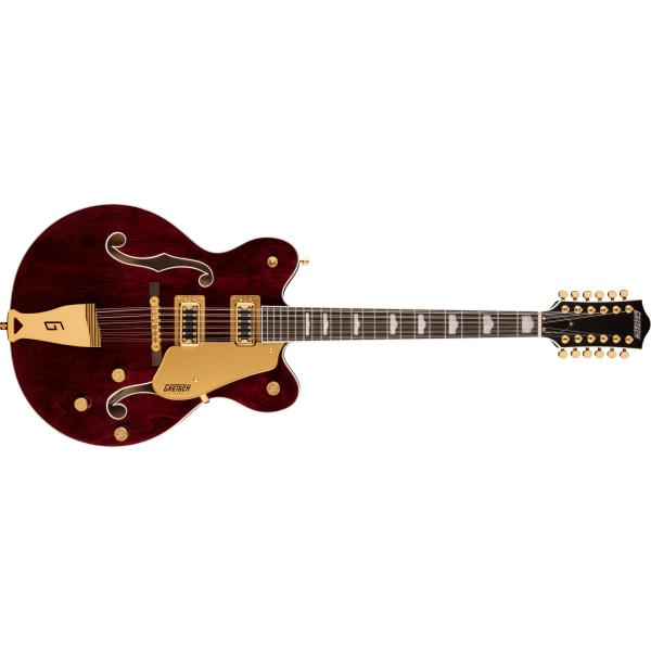 GRETSCH-G5422G-12 Electromatic® Classic Hollow Body Double-Cut 12-String with Gold Hardware, Laurel Fingerboard, Walnut Stain