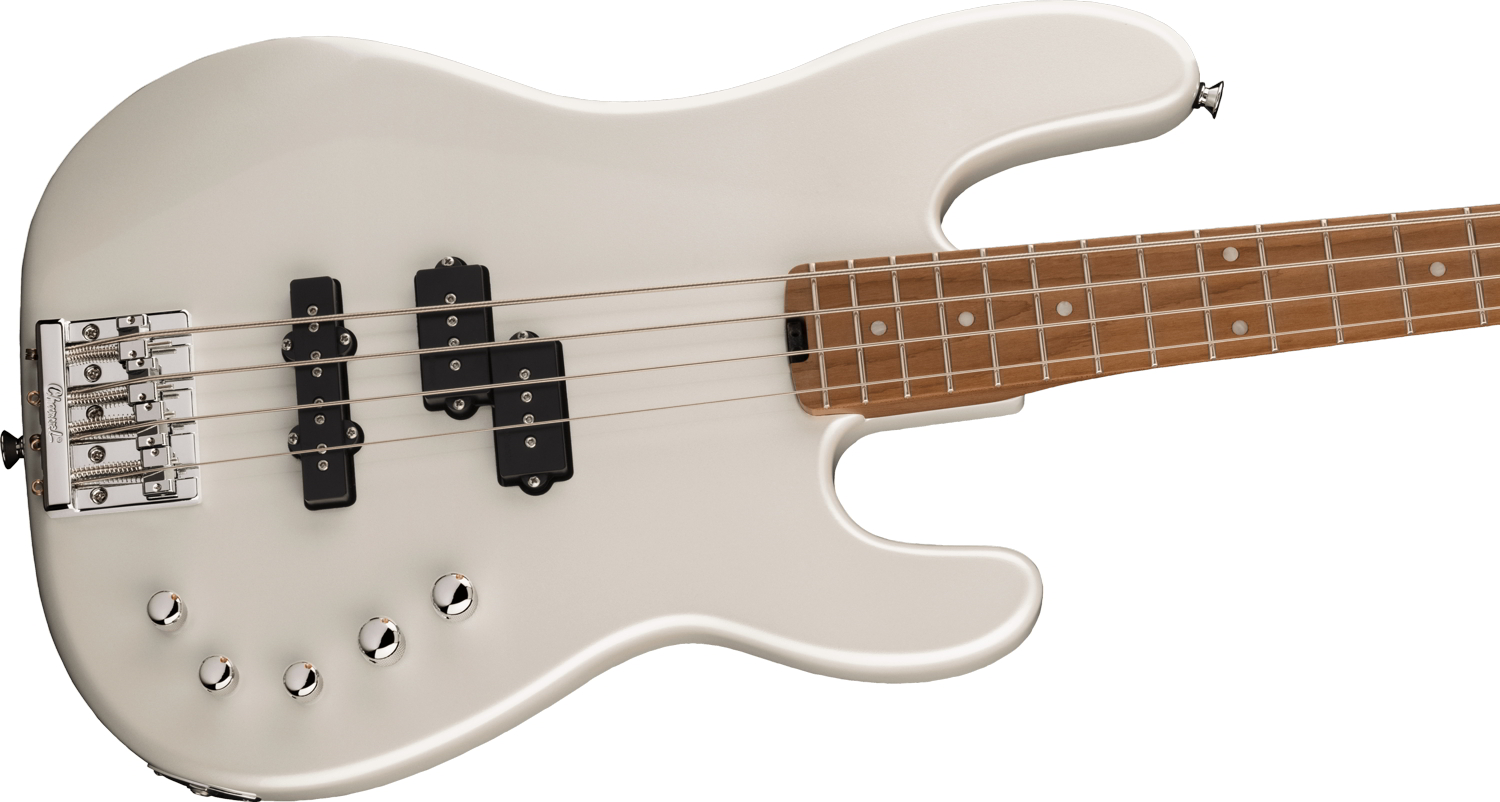 Pro-Mod San Dimas® Bass PJ IV, Caramelized Maple Fingerboard, Platinum Pearl追加画像 Pro-Mod San Dimas® Bass PJ IV, Caramelized Maple Fingerboard, Platinum Pearl追加画像