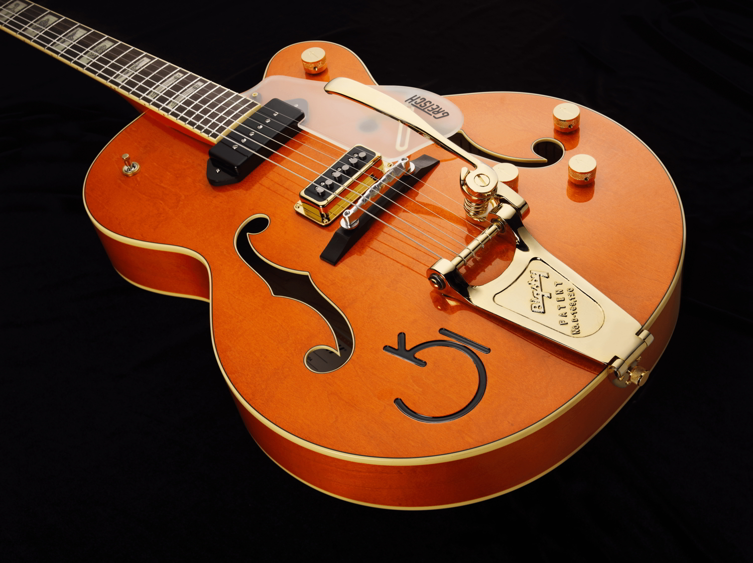 G6120 Eddie Cochran Signature Hollow Body with Bigsby®, Rosewood Fingerboard, Western Maple Stain追加画像 G6120 Eddie Cochran Signature Hollow Body with Bigsby®, Rosewood Fingerboard, Western Maple Stain追加画像