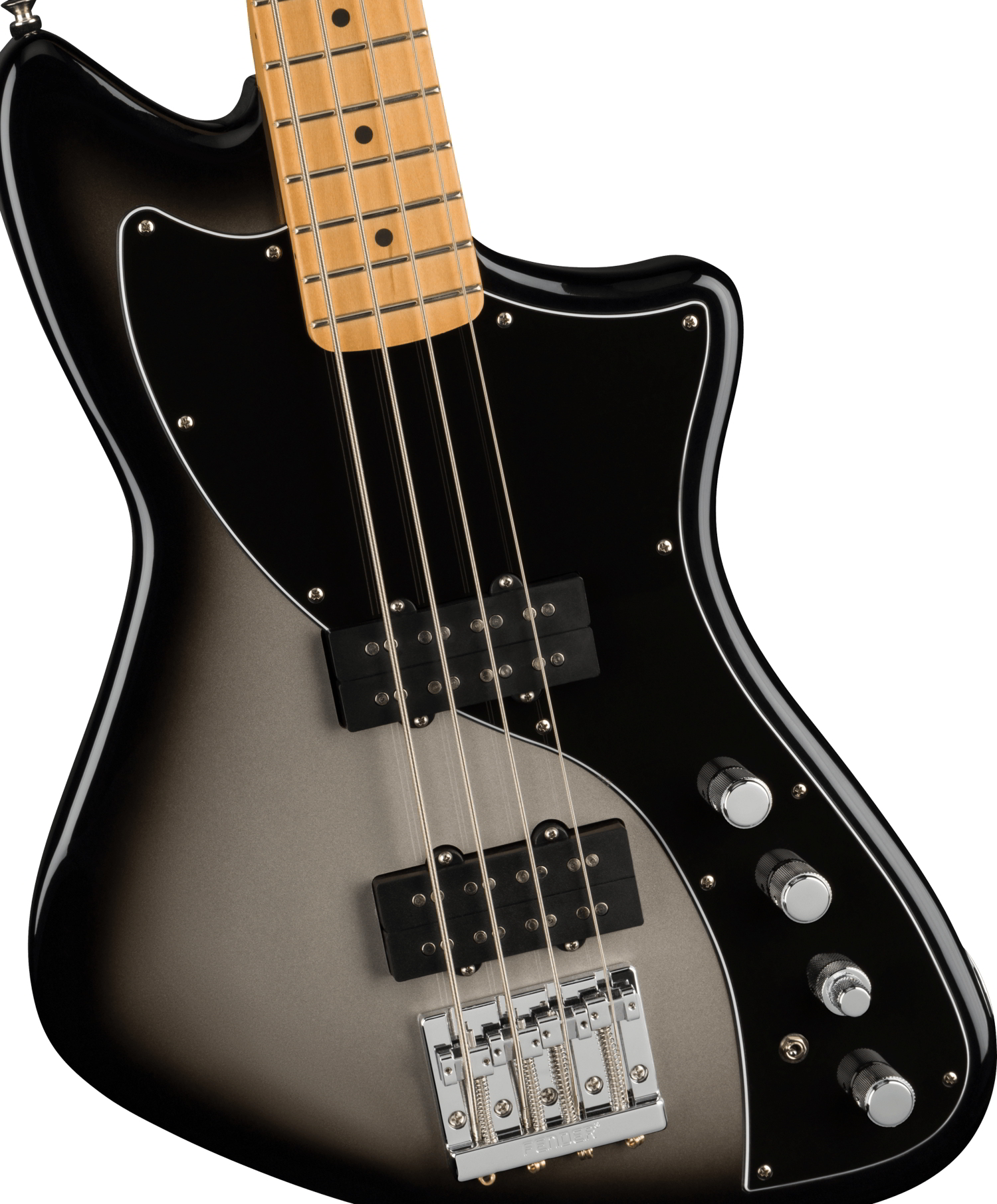 Player Plus Active Meteora Bass®, Maple Fingerboard, Silverburst追加画像 Player Plus Active Meteora Bass®, Maple Fingerboard, Silverburst追加画像