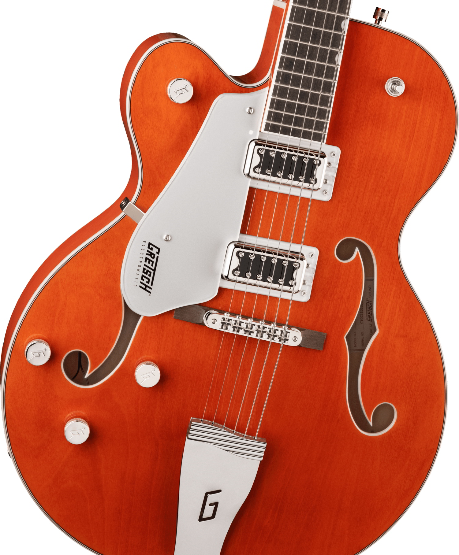 G5420LH Electromatic® Classic Hollow Body Single-Cut, Left-Handed, Laurel Fingerboard, Orange Stain追加画像 G5420LH Electromatic® Classic Hollow Body Single-Cut, Left-Handed, Laurel Fingerboard, Orange Stain追加画像