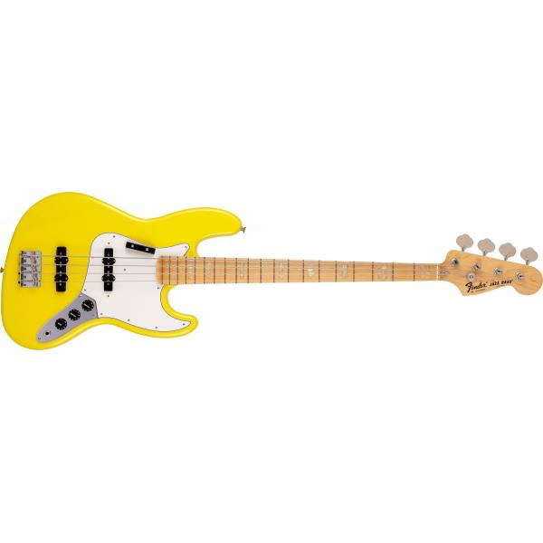 Made in Japan Limited International Color Jazz Bass®, Maple Fingerboard, Monaco Yellowサムネイル
