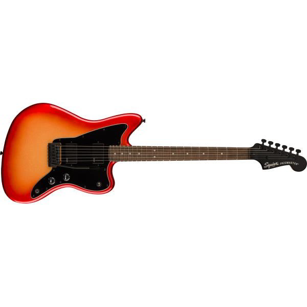 Squier-ジャズマスターContemporary Active Jazzmaster® HH, Laurel Fingerboard, Black Pickguard, Sunset Metallic