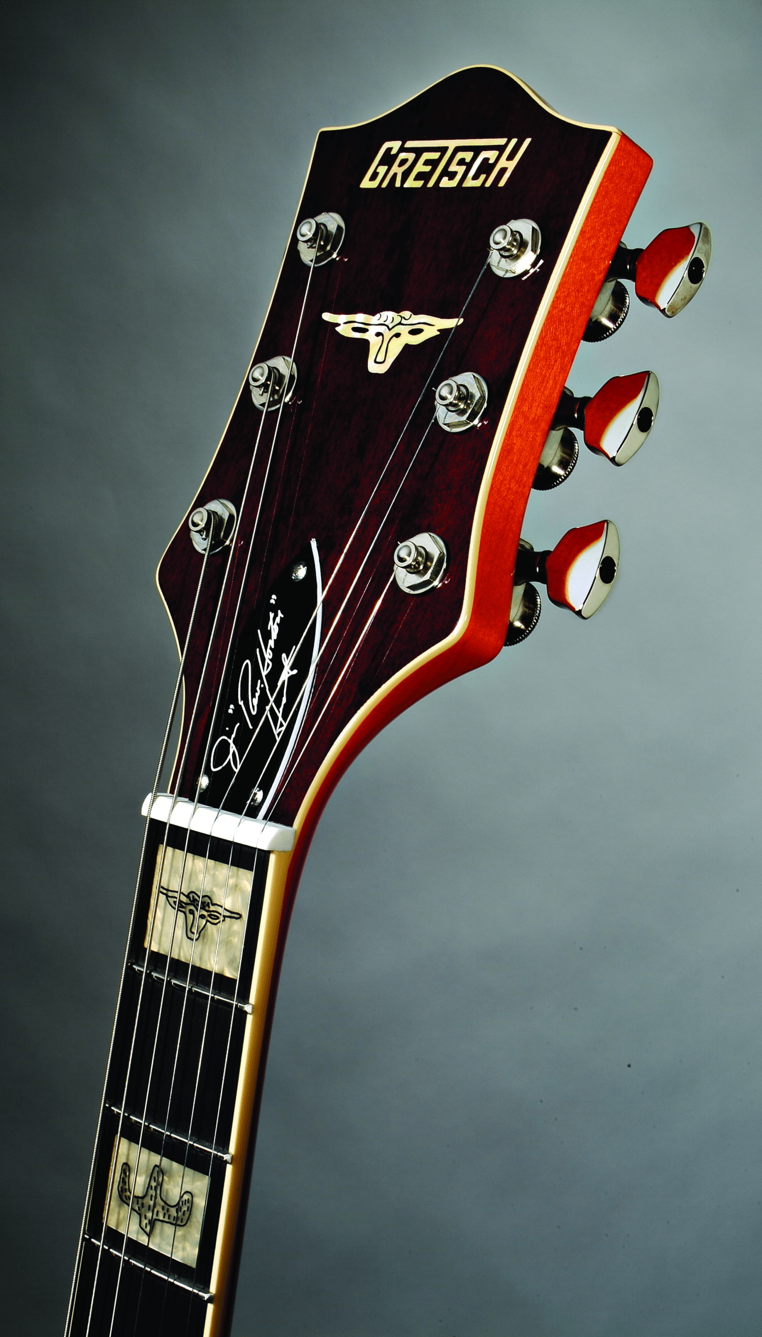 G6120RHH Reverend Horton Heat Signature Hollow Body with Bigsby®, Ebony Fingerboard, Orange Stain, Lacquer追加画像 G6120RHH Reverend Horton Heat Signature Hollow Body with Bigsby®, Ebony Fingerboard, Orange Stain, Lacquer追加画像