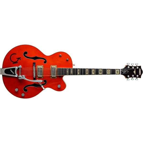 G6120RHH Reverend Horton Heat Signature Hollow Body with Bigsby®, Ebony Fingerboard, Orange Stain, Lacquerサムネイル