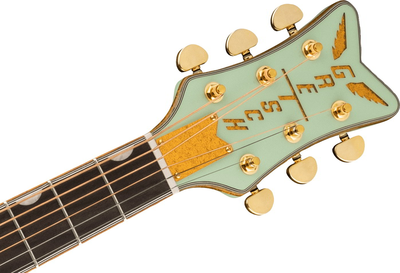 G5021E Rancher™ Penguin™ Parlor Acoustic/Electric, Mint Metallic追加画像 G5021E Rancher™ Penguin™ Parlor Acoustic/Electric, Mint Metallic追加画像