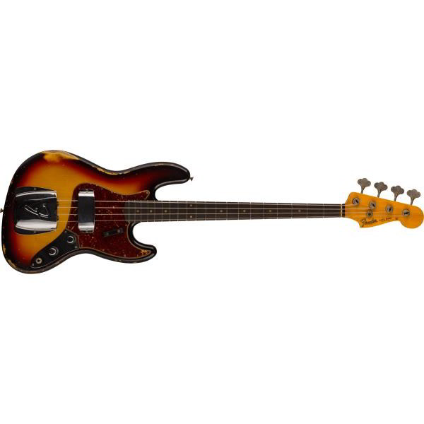 '62 J Bass® Relic®, Rosewood Fingerboard, 3-Color Sunburstサムネイル