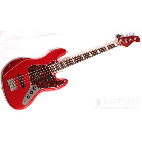 2003 FSR 70s Jazz Bass Candy Apple Red with Matching Headサムネイル