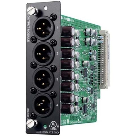 デジタルミキサー用:ラインアウトプットモジュールTOAD-971M