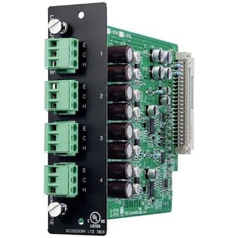 デジタルミキサー用:ラインアウトプットモジュールTOAD-971E