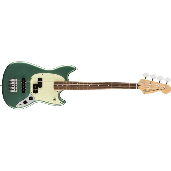 Limited Edition Player Mustang® Bass PJ, Pau Ferro Fingerboard, Sherwood Green Metallicサムネイル