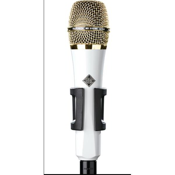 ダイナミックマイクTELEFUNKEN ElektroakustikM80 Body=White / Grill=Gold