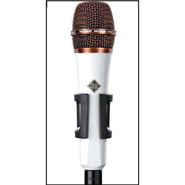ダイナミックマイクTELEFUNKEN ElektroakustikM80 Body=White / Grill=Cupper
