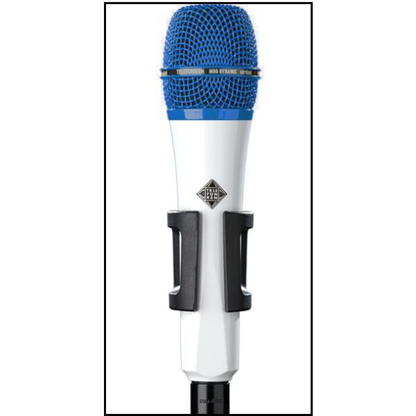 ダイナミックマイクTELEFUNKEN ElektroakustikM80 Body=White / Grill=Blue