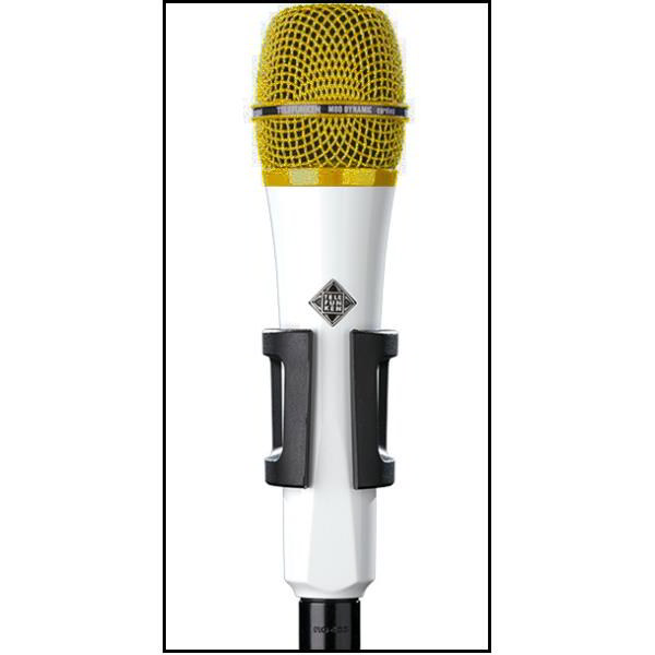 ダイナミックマイクTELEFUNKEN ElektroakustikM80 Body=White / Grill=Yellow