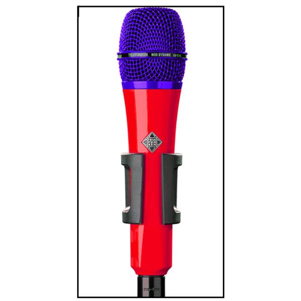 ダイナミックマイクTELEFUNKEN ElektroakustikM80 Body=Red / Grill=Purple詳細ページへ ダイナミックマイクTELEFUNKEN ElektroakustikM80 Body=Red / Grill=Purple