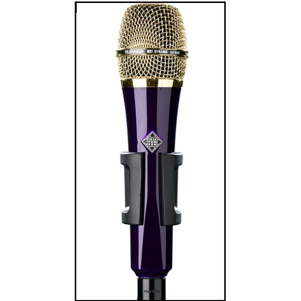 TELEFUNKEN Elektroakustik-ダイナミックマイクM80 Body=Purple / Grill=Gold