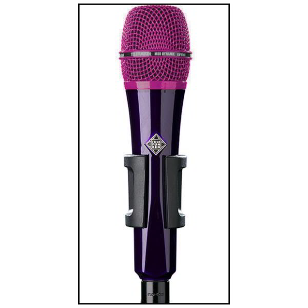 ダイナミックマイクTELEFUNKEN ElektroakustikM80 Body=Purple / Grill=Pink詳細ページへ ダイナミックマイクTELEFUNKEN ElektroakustikM80 Body=Purple / Grill=Pink