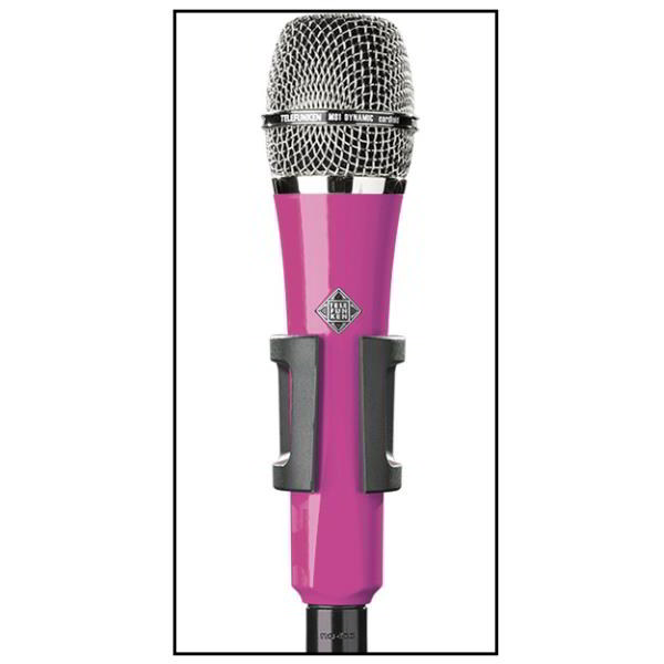 ダイナミックマイク
TELEFUNKEN Elektroakustik
M80 Body=Pink / Grill=Chrome