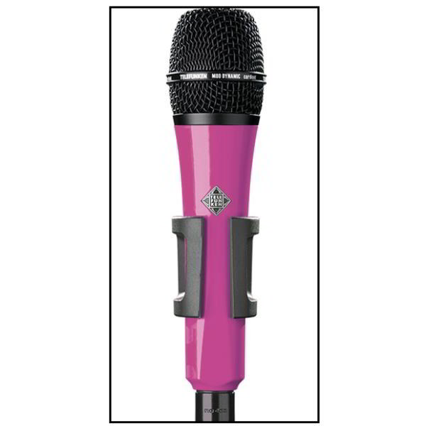 ダイナミックマイクTELEFUNKEN ElektroakustikM80 Body=Pink / Grill=Black詳細ページへ ダイナミックマイクTELEFUNKEN ElektroakustikM80 Body=Pink / Grill=Black