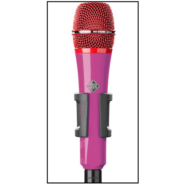 ダイナミックマイク
TELEFUNKEN Elektroakustik
M80 Body=Pink / Grill=Red