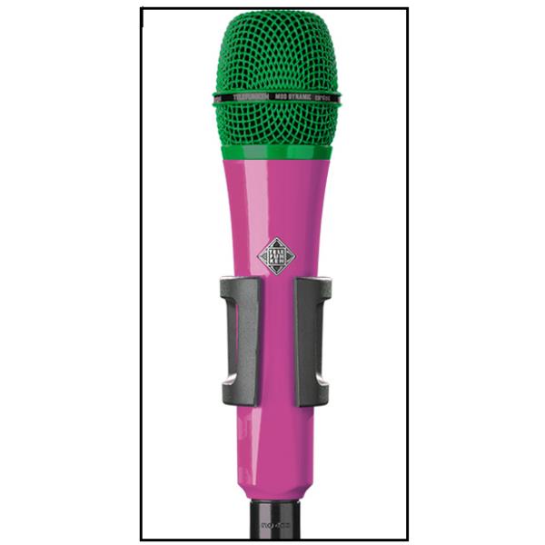 ダイナミックマイクTELEFUNKEN ElektroakustikM80 Body=Pink / Grill=Green詳細ページへ ダイナミックマイクTELEFUNKEN ElektroakustikM80 Body=Pink / Grill=Green