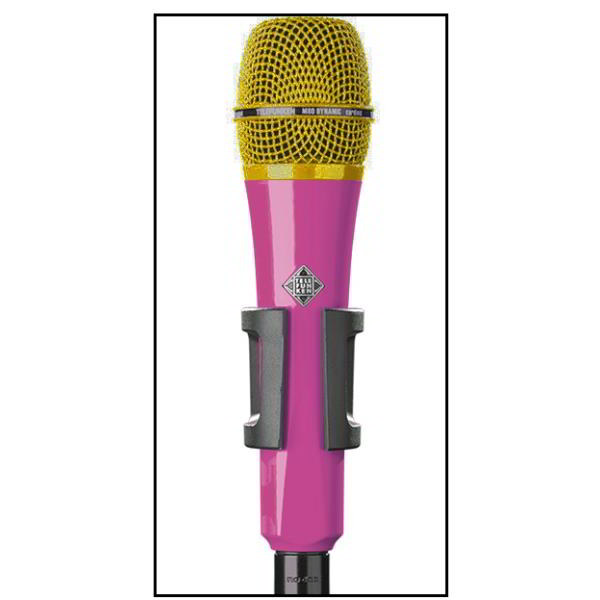 ダイナミックマイク
TELEFUNKEN Elektroakustik
M80 Body=Pink / Grill=Yellow