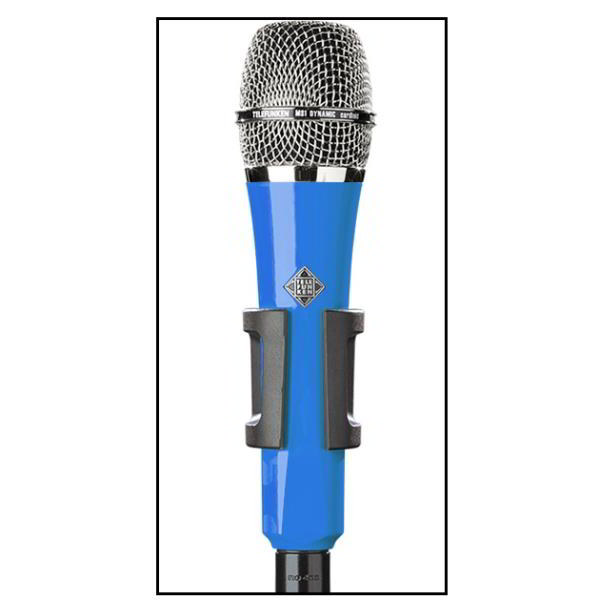ダイナミックマイクTELEFUNKEN ElektroakustikM80 Body=Blue / Grill=Chrome